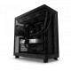 Vỏ case NZXT H6 FLOW ALL BLACK ( MID Tower, 3 Fan, Màu Đen)