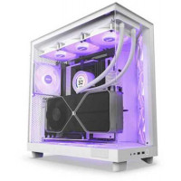 Vỏ thùng máy vi tính NZXT H6 FLOW RGB ALL WHITE (CC-H61FW-R1)