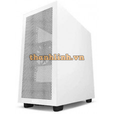 Vỏ thùng máy vi tính NZXT H7 FLOW BLACK & WHITE