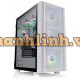 Thùng máy Case Thermaltake H570 TG ARGB Snow Mid Tower Chassis | Trắng, sẵn 3 fan ARGB (CA-1T9-00M6WN-01)