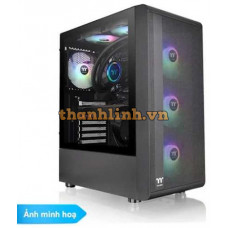 Vỏ thùng máy vi tính Thermaltake S200 (With 4 ARGB ) Black/ Đen (CA-1X2-00M1WN-01)