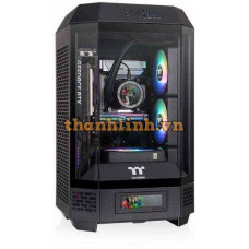 Thùng máy Case Thermaltake Tower 250 Mini-ITX Black | Không kèm fan (CA-1Z9-00S1WN-00)