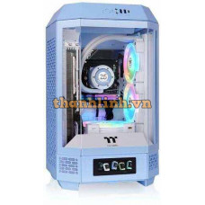 Thùng máy Case Thermaltake Tower 250 Mini-ITX Hydrangea Blue | Không kèm fan (CA-1Z9-00SFWN-00)