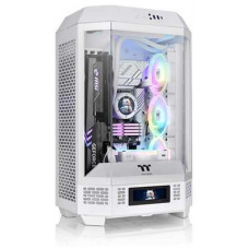 Vỏ case Máy Tính Thermaltake Tower 300 - Snow (Matx, 3 fan 14cm, Màu Trắng)