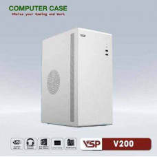 Thùng máy Case VSP V200 - Trắng Bạc