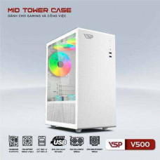 Thùng máy Case VSP V500 - Trắng