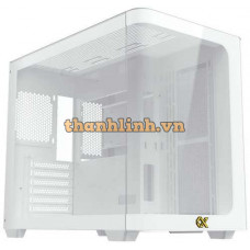 Vỏ case XIGMATEK ALPHA - PANO ARTIC EN43055 WHITE ( ATX, Màu Trắng, Case Bể Cá)