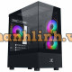 Thùng máy Case Xigmatek Alphard Micro ATX - Đen | Kèm sẵn 3 fan (EN 44090)