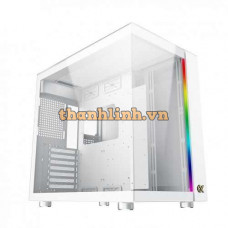 Vỏ case XIGMATEK AQUA ULTRA ARTIC (EN40801) - PREMIUM GAMING E-ATX, ARGB STRIP