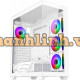 Thùng máy Case Xigmatek Blast Artic 4GF ATX - White | Kèm sẵn 4 fan (EN 44922)