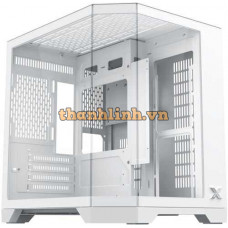 Vỏ case Xigmatek Cubi M NANO Arctic EN44960 (MATX, Màu Trắng) Case Bể Cá