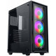 Thùng máy Case Xigmatek FLY II 3GF - Black | Kèm sẵn 3 fan RGB (EN 44663)