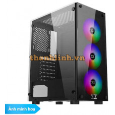 Vỏ thùng máy vi tính Xigmatek HERO II 3F - Đen (EN40290)