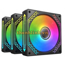 Quạt máy tính/ Fan case Xigmatek Starz Pro / Đen (3PCS M20A Fans) (EN41808)