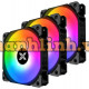 Quạt case Xigmatek STARZ X22A ( BLACK ARGB x3) (EN48403)