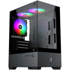 Vỏ case Xigmatek VIEW II 3F Black EN46247 ( Matx, 3 Fan, Case Bể cá)