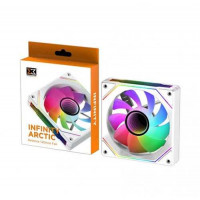 Quạt case Quạt Xigmatek Infinity Arctic Reverse 120mm Fan - EN44595 (Trắng)