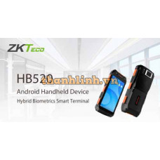 Thiết bị đọc thẻ RFID, thẻ NFC, Barcode cầm tay ZKTeco HB520