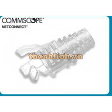 Đầu chụp bảo vệ đầu nối cáp, COMMSOPE, CAT.6 Slim-line, trong suốt, 5.7-7.0mm 2843033-3