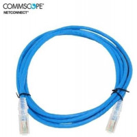 Dây nhẩy đồng COMMSCOPE NetConnect® , Category 6, 4pair, Stranded U/UTP, CM, Blue, 5 ft NPC06UVDB-BL005F