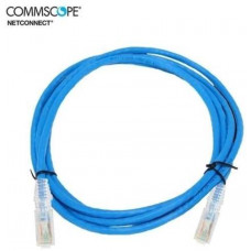 Dây nhẩy đồng COMMSCOPE NetConnect® , Category 6, 4pair, Stranded U/UTP, CM, Blue, 17 ft NPC06UVDB-BL017F