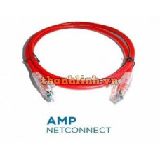 Dây nhẩy đồng COMMSCOPE NetConnect® , Category 6, 4pair, Stranded U/UTP, CM, Red, 17 ft NPC06UVDB-RD017F