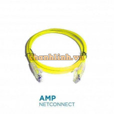 Dây nhẩy đồng COMMSCOPE NetConnect® , Category 6, 4pair, Stranded U/UTP, CM, Yellow, 17 ft NPC06UVDB-YL017F