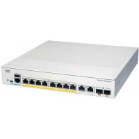 Thiết bị chuyển mạch Cisco Catalyst 1000 8-port GE POE+, Ext PS, 67W, 2x1G Port SFP+ C1000-8P-E-2G-L