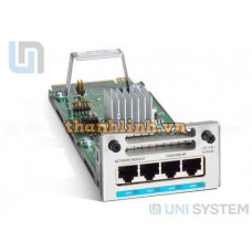 Module card mạng bổ sung Catalyst 9300 4 x 10G/mGig copper Network Module Cisco C9300-NM-4M