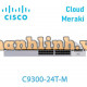 Switch Managed Cisco Catalyst C9300-24T-M | 24 Ports GE | uplink | 350W | Cloud Meraki