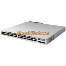 Thiết bị chuyển mạch Cisco Catalyst 9300L 48p PoE,4x10G Uplink C9300L-48P-4X-E