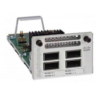 Module mở rộng mạng Catalyst 9300 4 x 100G/40G dual rate QSFP Network Module Cisco C9300X-NM-4C