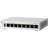 Thiết bị chuyển mạch Cisco CBS250 Smart 8-port GE, Desktop, Ext PSU CBS250-8T-D-EU