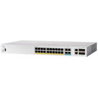Bộ chia mạng CBS350 Managed 4-port 2.5GE, 20-port GE, PoE, 4x10G SFP+ Cisco CBS350-24MGP-4X-EU
