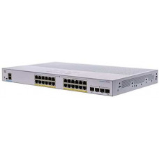 Bộ chia mạng CBS350 Managed 8-port 5GE, 16-port GE, PoE, 4x10G SFP+ Cisco CBS350-24NGP-4X-EU