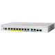 Bộ chia mạng CBS350 Managed 2-port 2.5GE, 6-port GE, PoE, 2x10G combo Cisco CBS350-8MGP-2X-EU