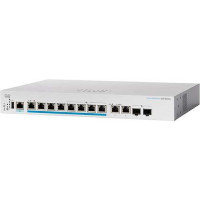 Bộ chia mạng CBS350 Managed 8-port 2.5GE, PoE, 2x10G combo Cisco CBS350-8MP-2X-EU