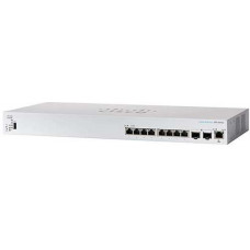 Bộ chia mạng CBS350 Managed 8-port 10GE, 2x10G SFP+ Shared Cisco CBS350-8XT-EU