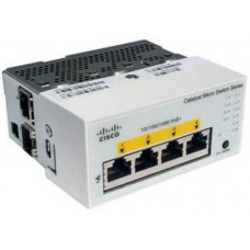 Bộ chuyển mạch Cisco Catalyst Micro Switch 4 Port 1G PoE+, 1 Port 1G RJ45 + 1 Port 1G SFP Uplink, DC, LAN Lite Cisco CMICR-4PC