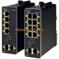 Thiết bị chuyển mạch công nghiệp Cisco IE-1000-8P2S-LM có 8x FE port support PoE 180W