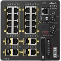 Thiết bị chuyển mạch công nghiệp Cisco IE-2000-16TC-L có 16 FE, 2 FE SFP/T, 2 FE SFP, Lan Lite