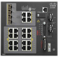 Thiết bị chuyển mạch công nghiệp Cisco IE-4000-16GT4G-E có 16 GE, 4 GE Combo Uplink Ports