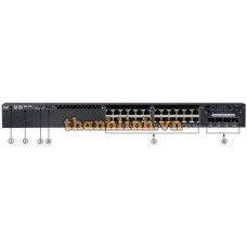 Bộ chia mạng Cisco WS-C3650-24P-S