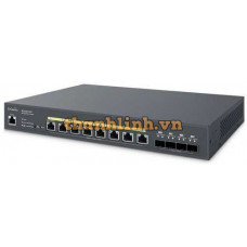 ENGENIUS Cloud-Enabled 2.5G Base-T 240W PoE++ 8 Port Network Switch ECS2512FP