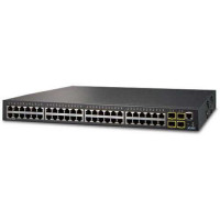 Thiết bị chuyển mạch Planet WGSW-52040 IPv6 Managed Gigabit Switch 48-Port 10/100/1000Base-T 4-Port 1000X SFP WGSW-52040