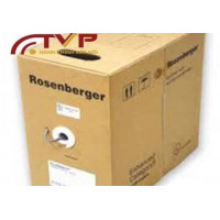 Cáp mạng Rosenberger, UTP Indoor, Cat.6, 4 đôi, CM PVC LAN CABLE, 23 AWG, Solid, màu xanh da trời, 305m CP11-141-12-BL
