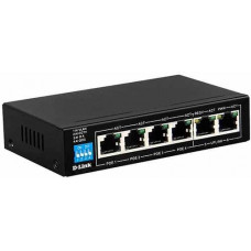 4-Port 10/100/1000 PoE Switch D-LINK DGS-F1006P-E