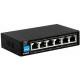 4-Port 10/100/1000 PoE Switch D-LINK DGS-F1006P-E