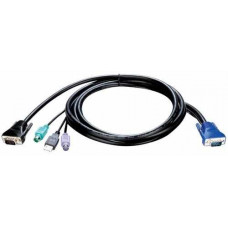 1.8m PS2 KVM cable for KVM-440/450 switch D-LINK KVM-401