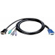 1.8m PS2 KVM cable for KVM-440/450 switch D-LINK KVM-401